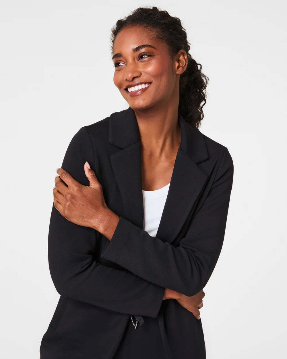 AirEssentials Long Jacket - Black
