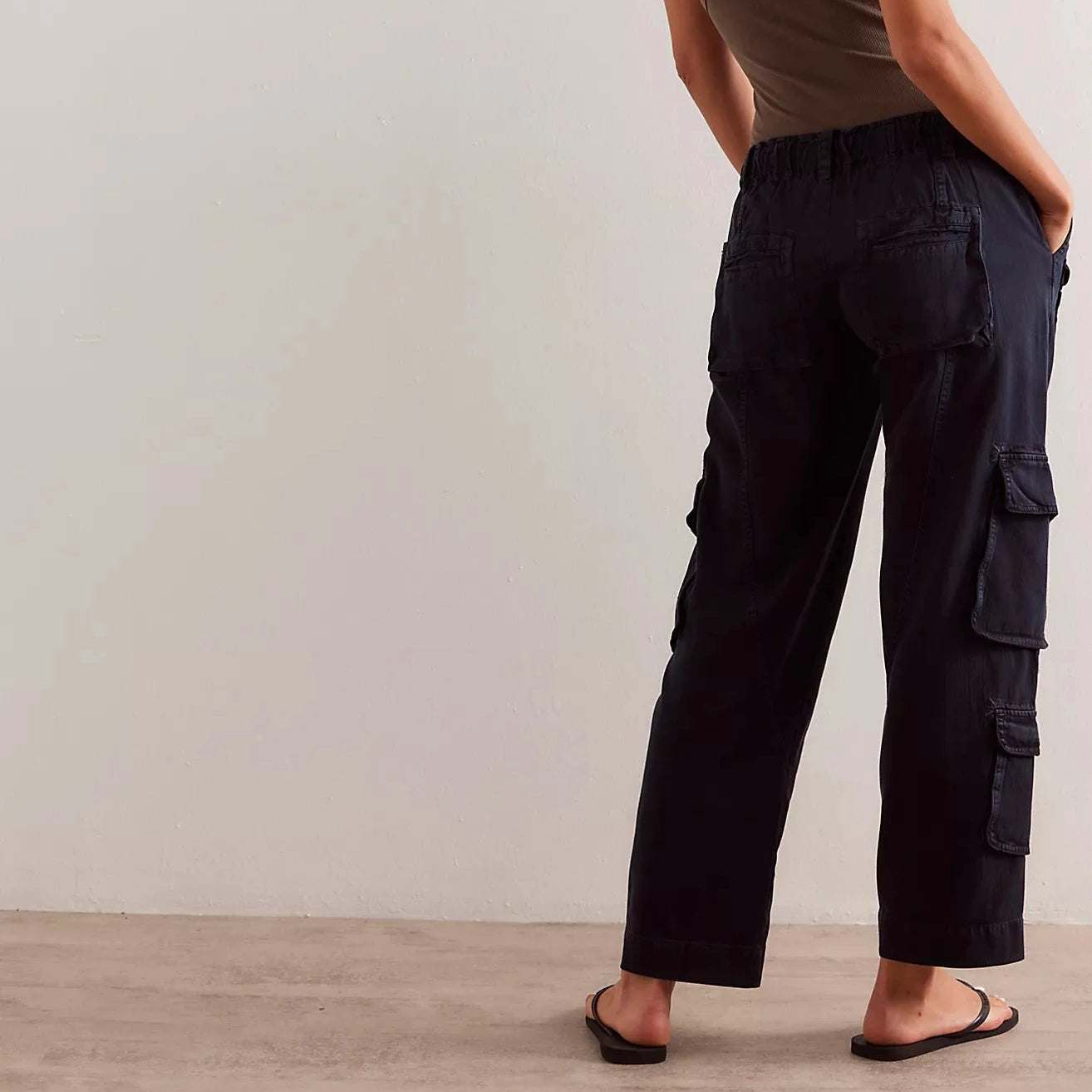 Tahiti Cargo Pants - Jet Black