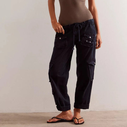 Tahiti Cargo Pants - Jet Black