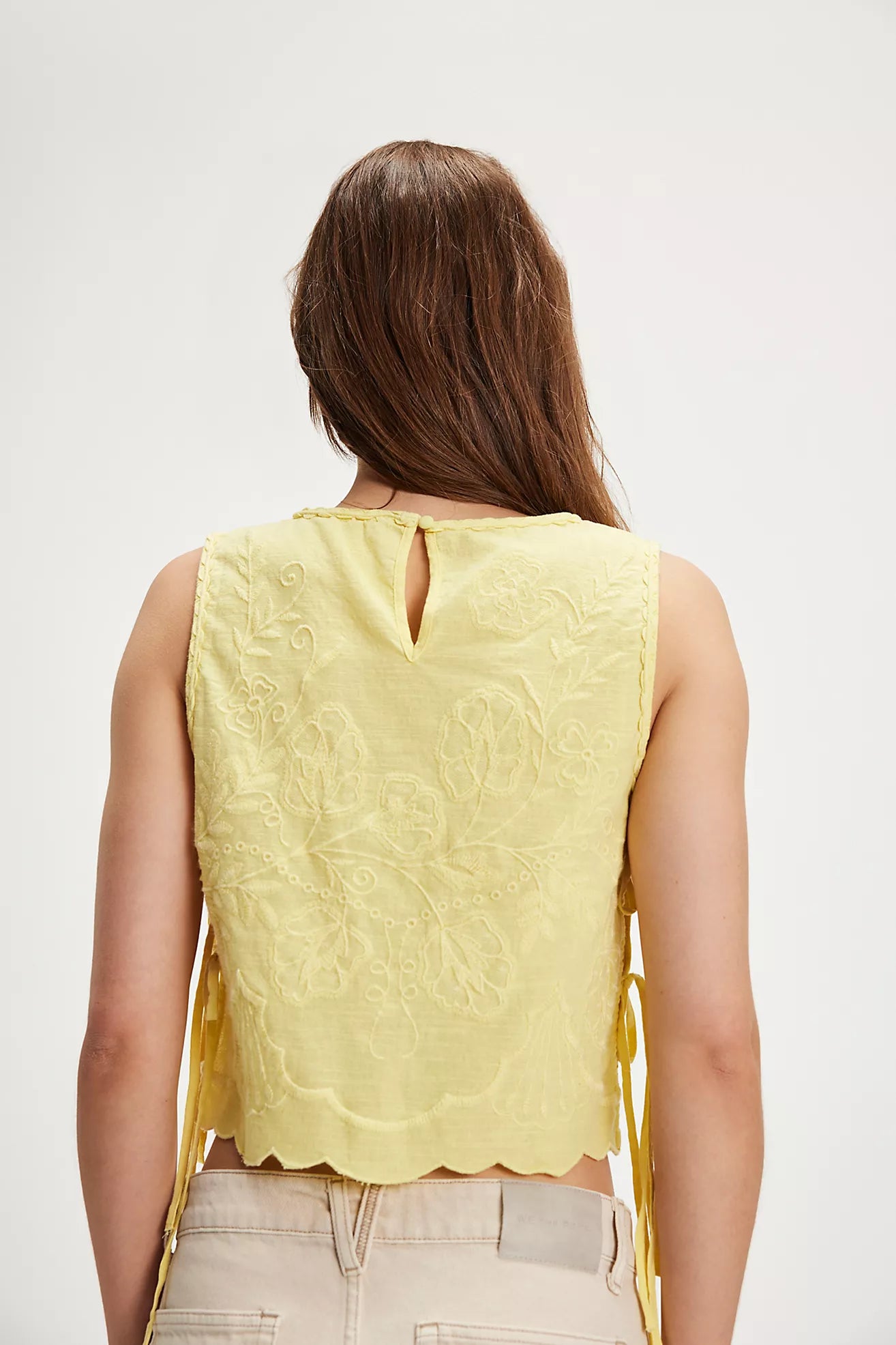 Faded Gardens Tank - Summer Lemonade