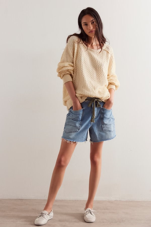 Moxie Shorts - Truest Blue