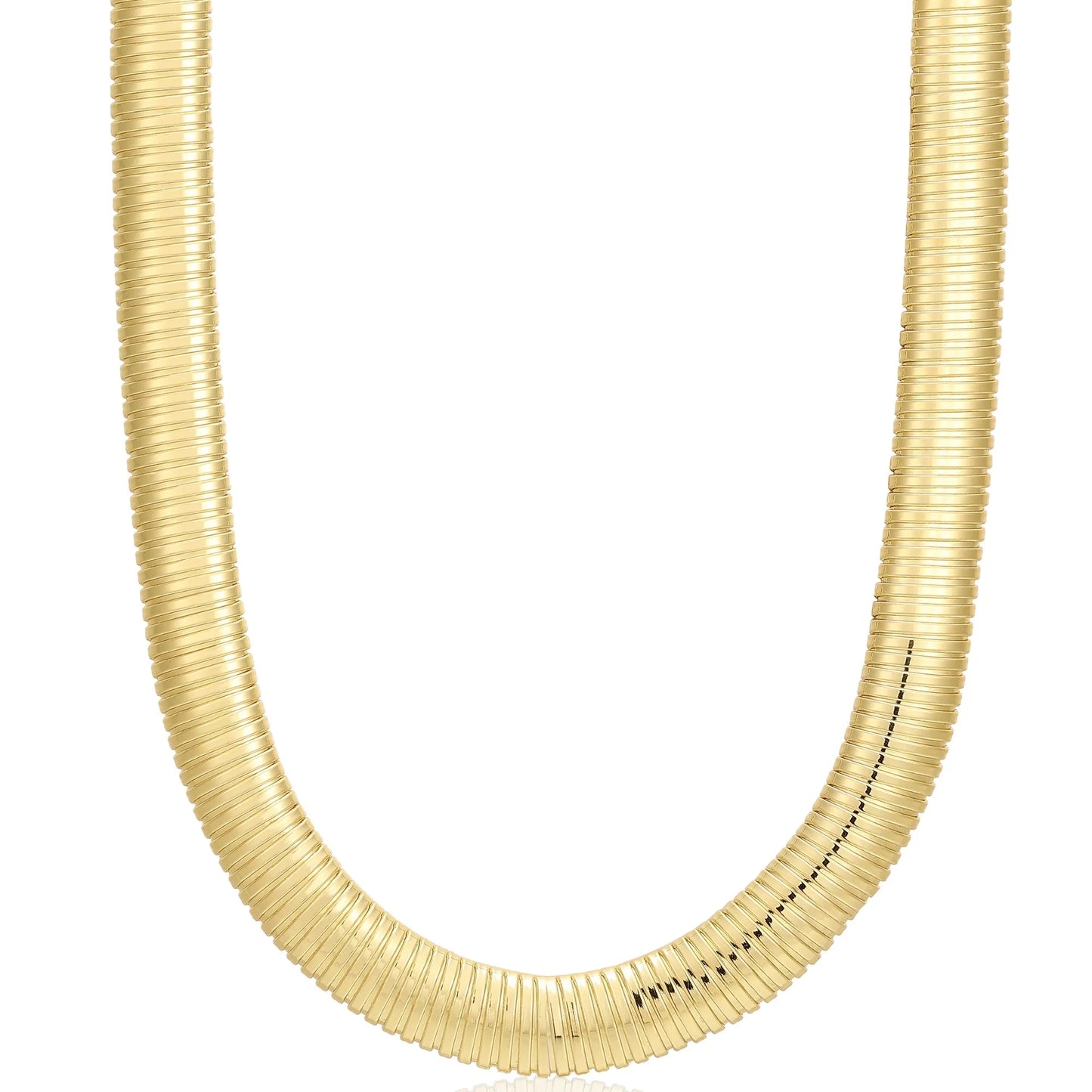 Flex Snake Chain Necklace - Gold