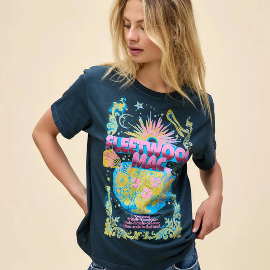 Fleetwood Mac Celestial Bouquet Boyfriend Tee