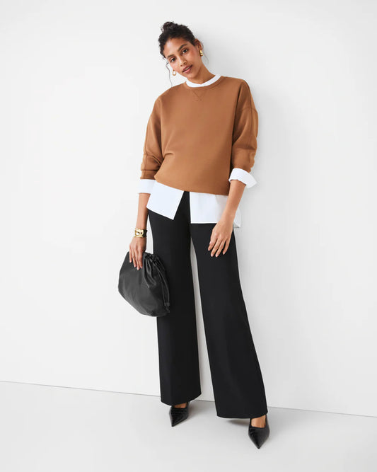 SPANXsupersmooth™ Ponte Wide Leg Pant - Black