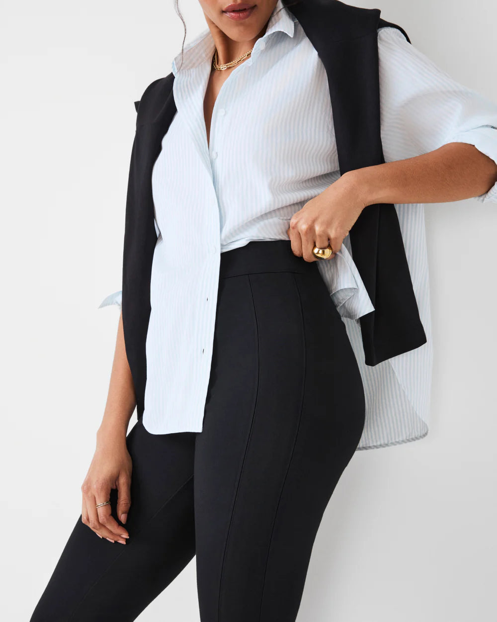 SPANXsupersmooth™ Ponte Slim Straight Pant - Black