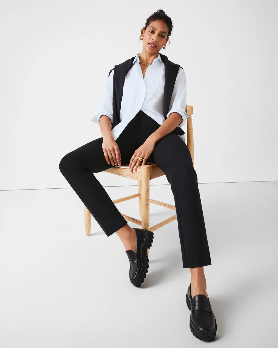 SPANXsupersmooth™ Ponte Slim Straight Pant - Black
