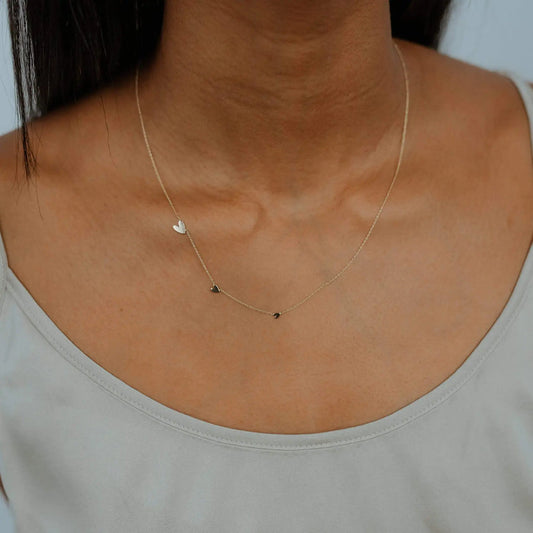 Everyday Love Lineage Heart Necklace - Yellow Gold