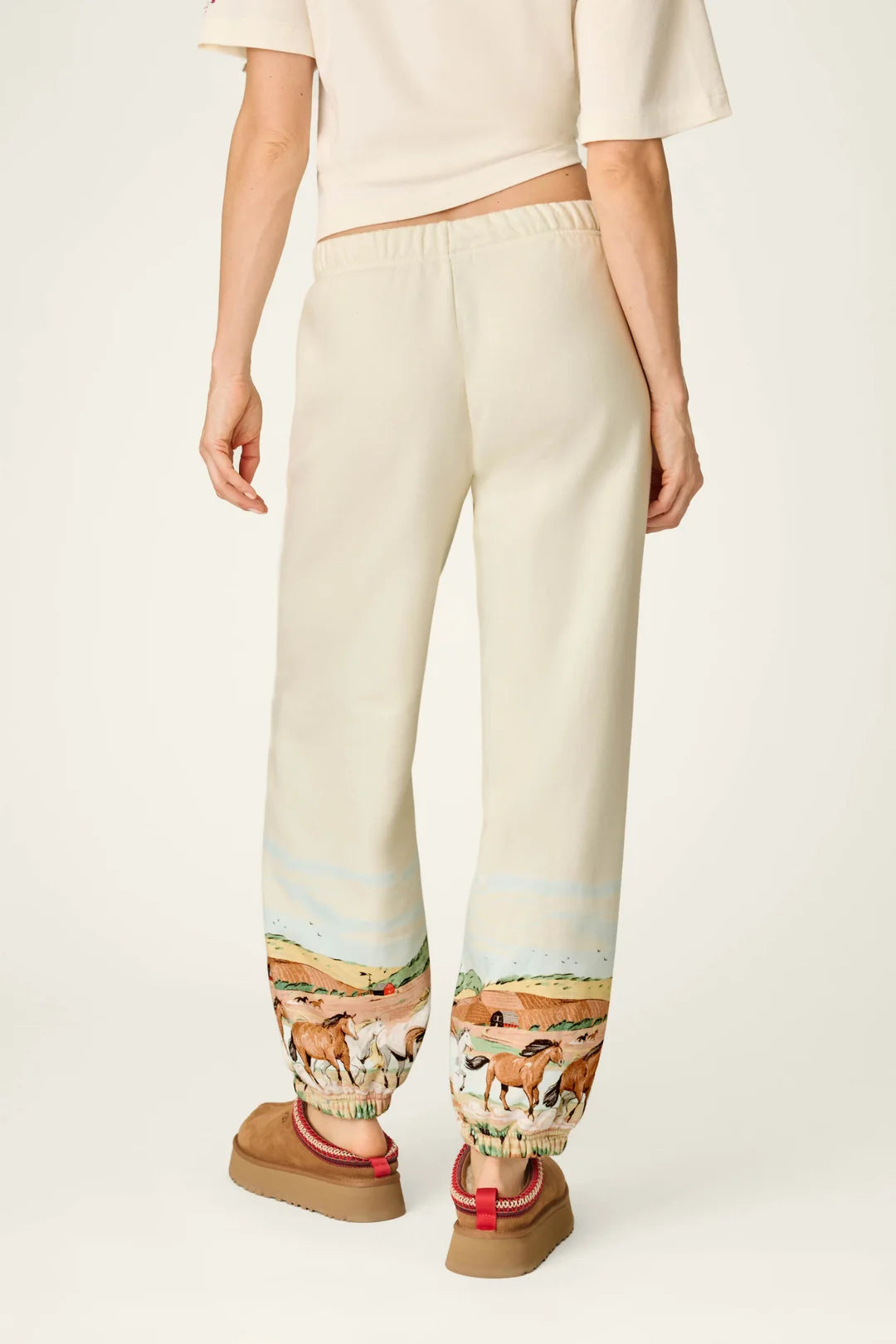 Untamed Spirit Joggers - Nude
