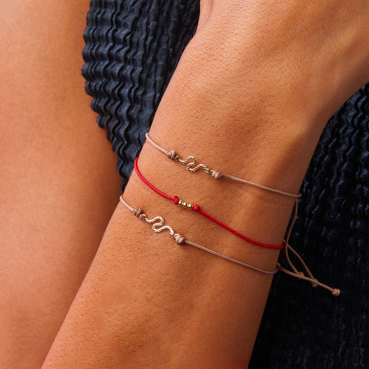 The Abacus Contemplation Cord  contemplation Bracelet