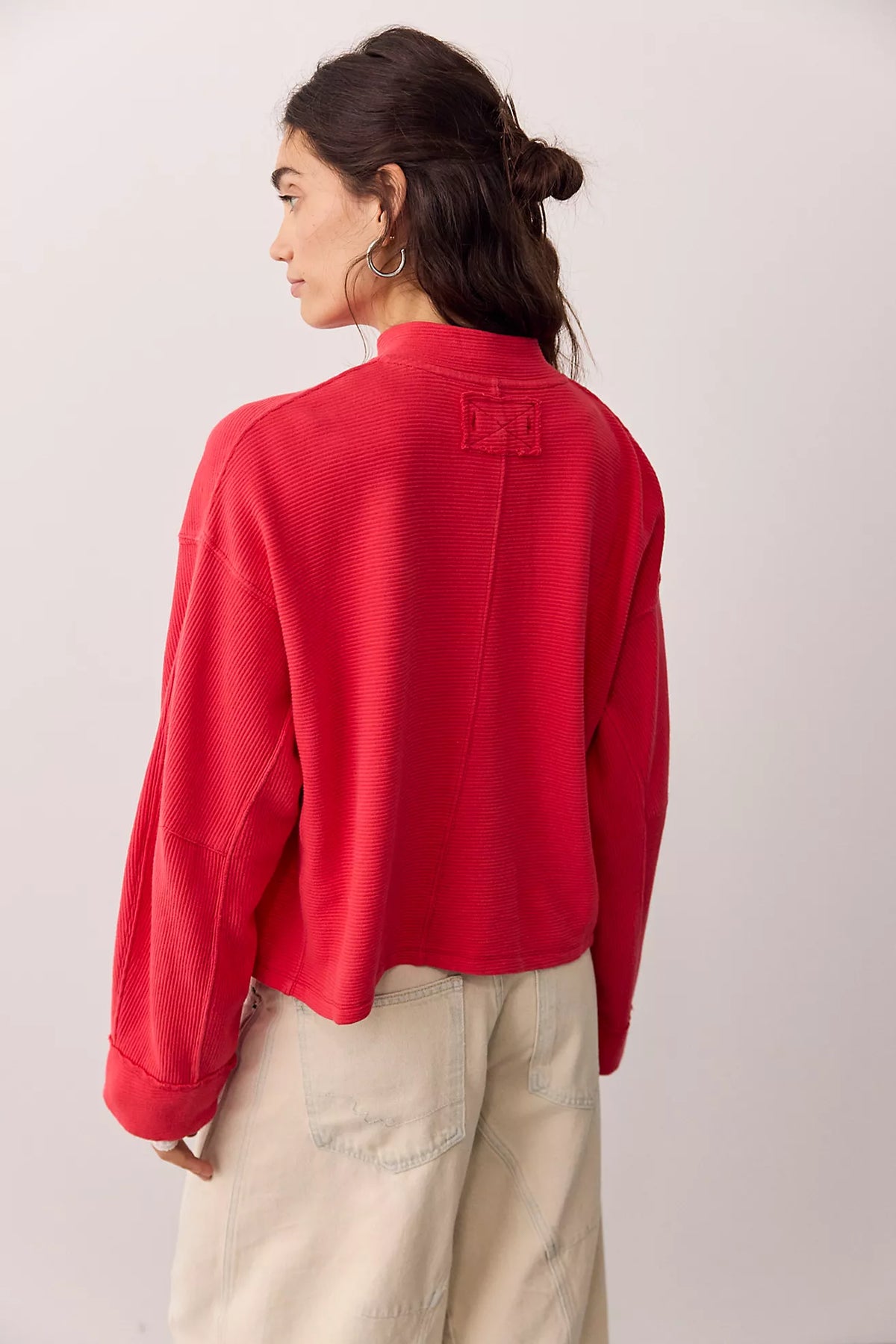 Celeste Quarter Zip - Salsa