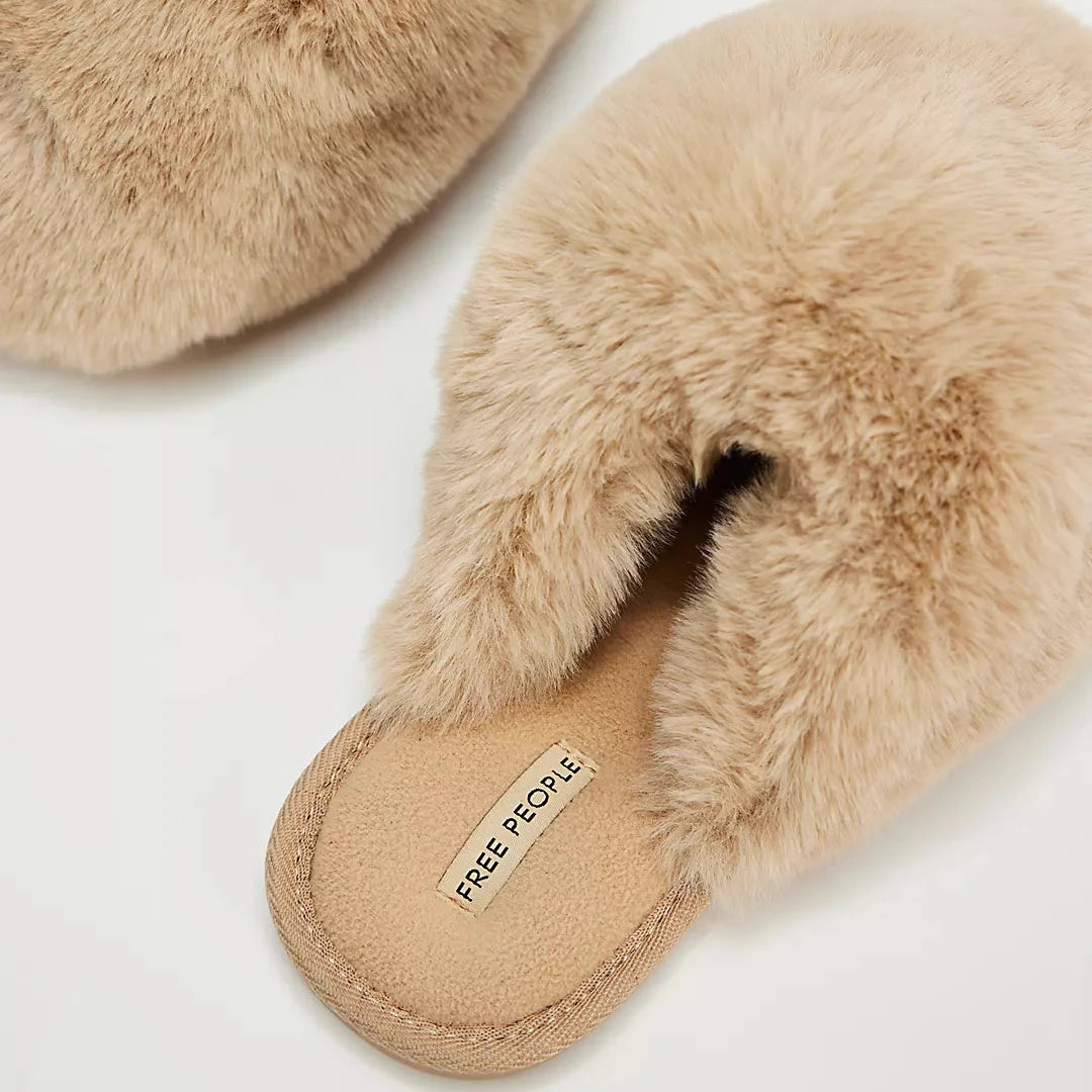 Snowball Slippers - Taupe