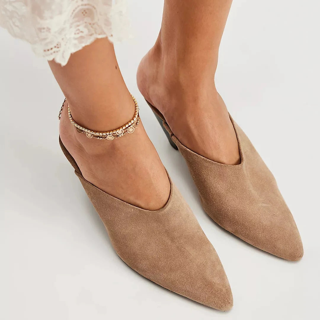 Stellar Mules - Faded Saddle Suede