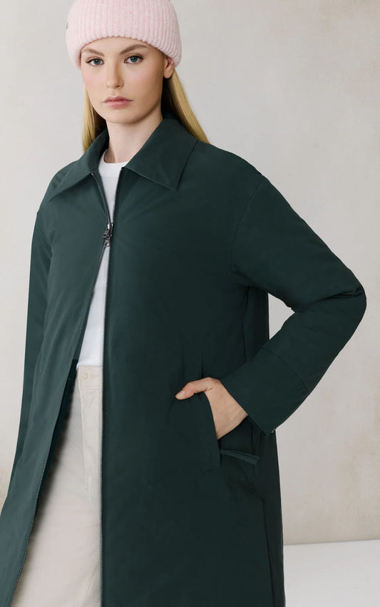 Laleh-L Duvet Down Coat - Midnight Forest