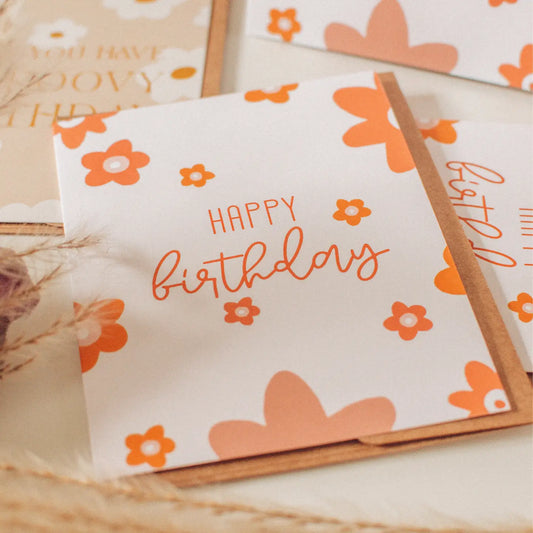 Happy Birthday Boho Card