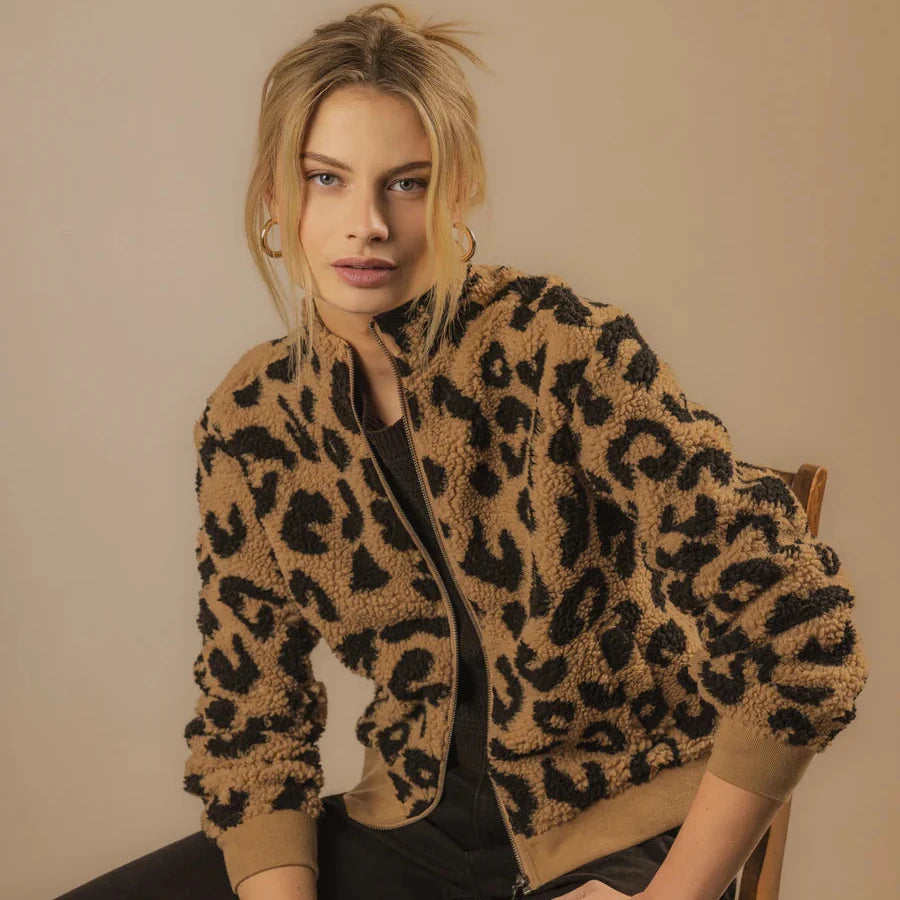 Aggie Cheetah Jacket