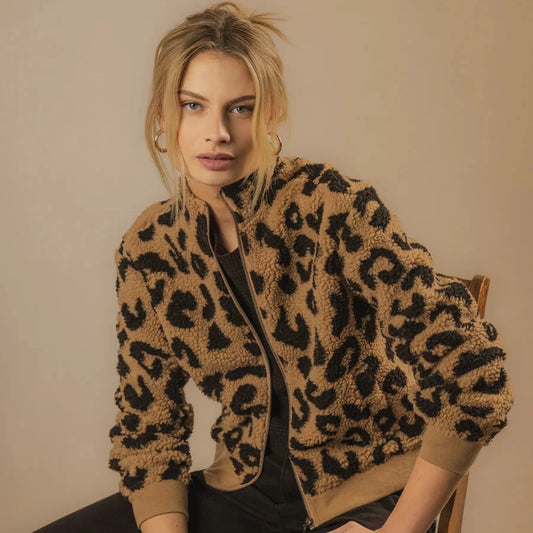 Aggie Cheetah Jacket