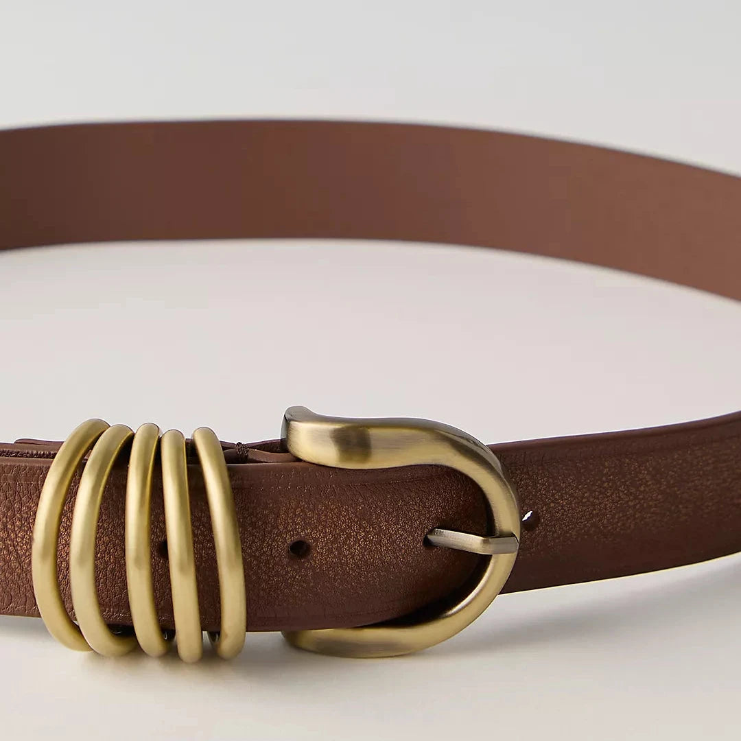 Rori Leather Belt - Cognac