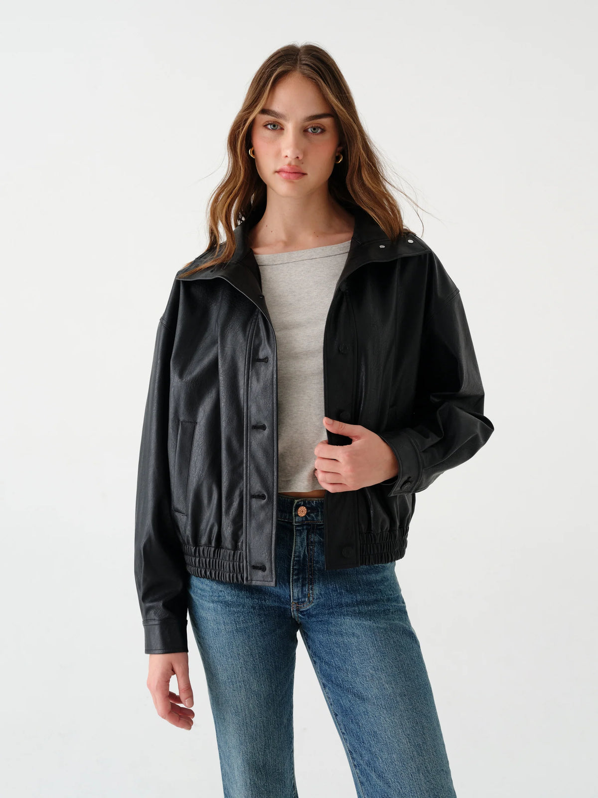 Phantom Funnel Neck - Black