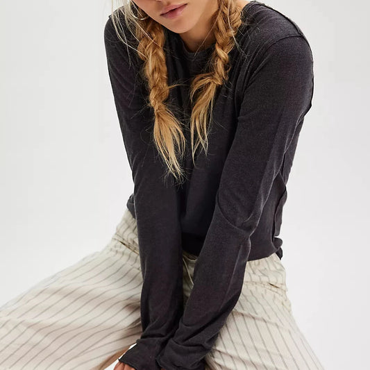 Nova Tee Long Sleeve - Black