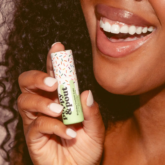 Birthday Confetti Cake Lip Balm - Green