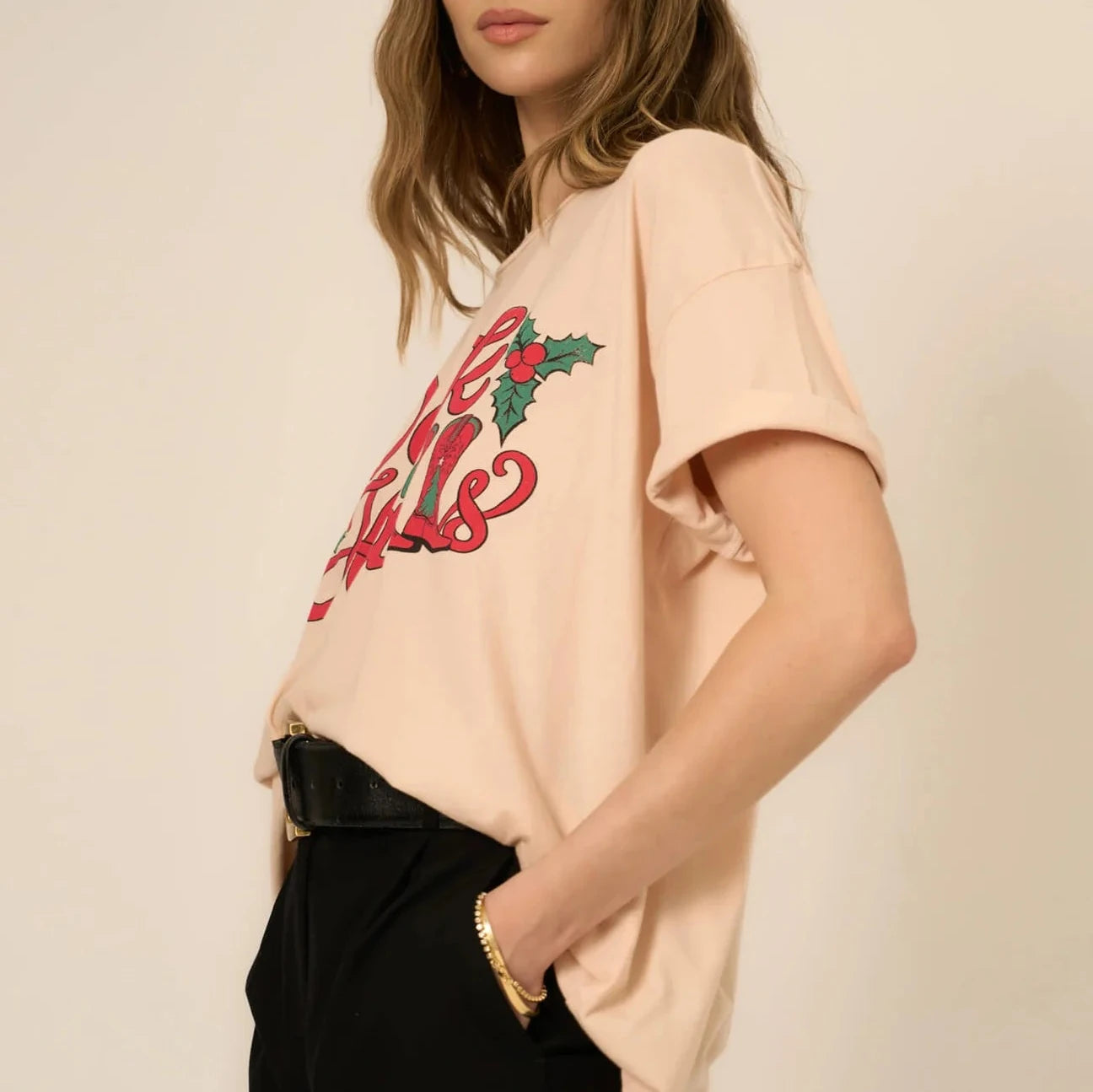 Deck the Halls Perfect Boyfriend Tee