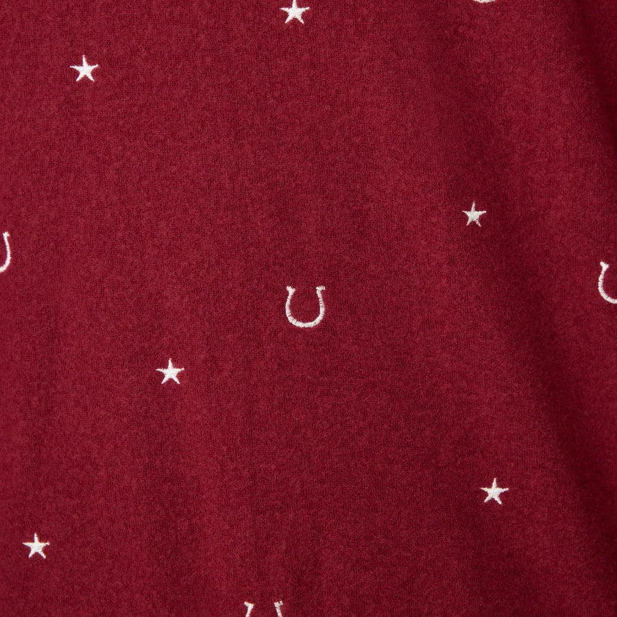 Hold Your Horses Horseshoe Embroidered Lounge Set