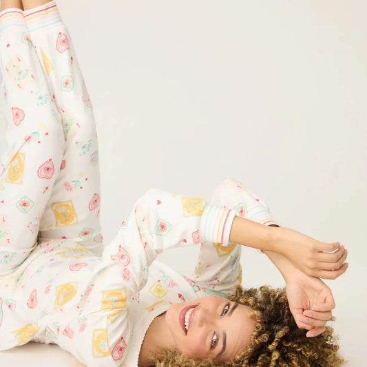 Lucky Me Tarot Card Print PJ Set