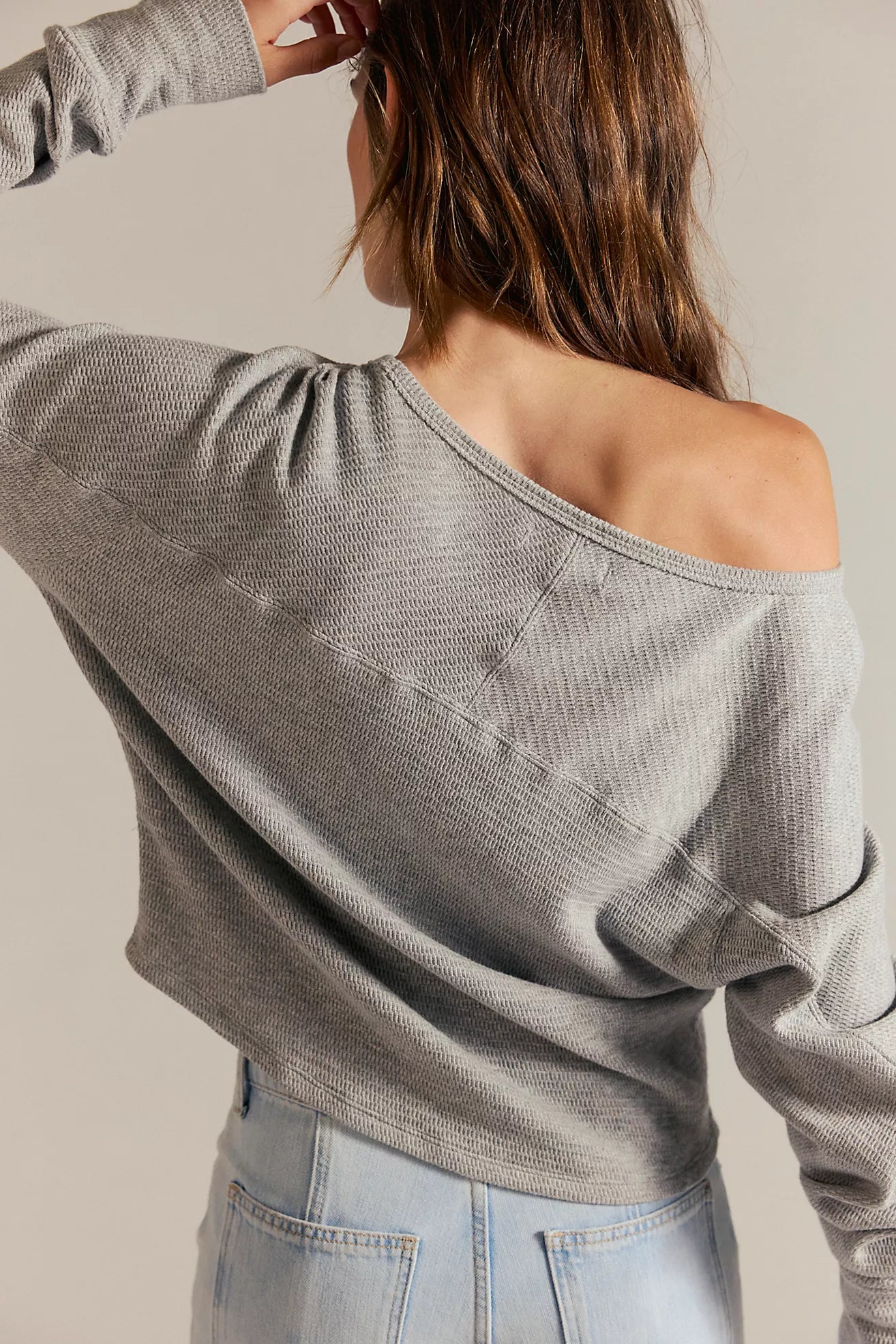 Jess Long Sleeve - Heather Grey
