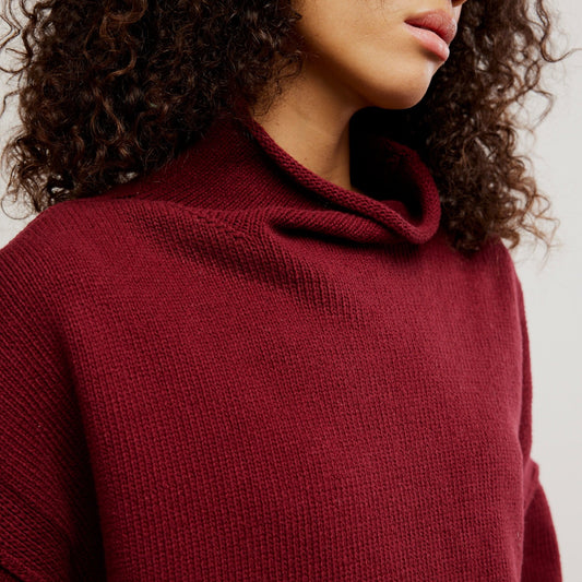 Torres Roll Neck Sweater - Dionysus