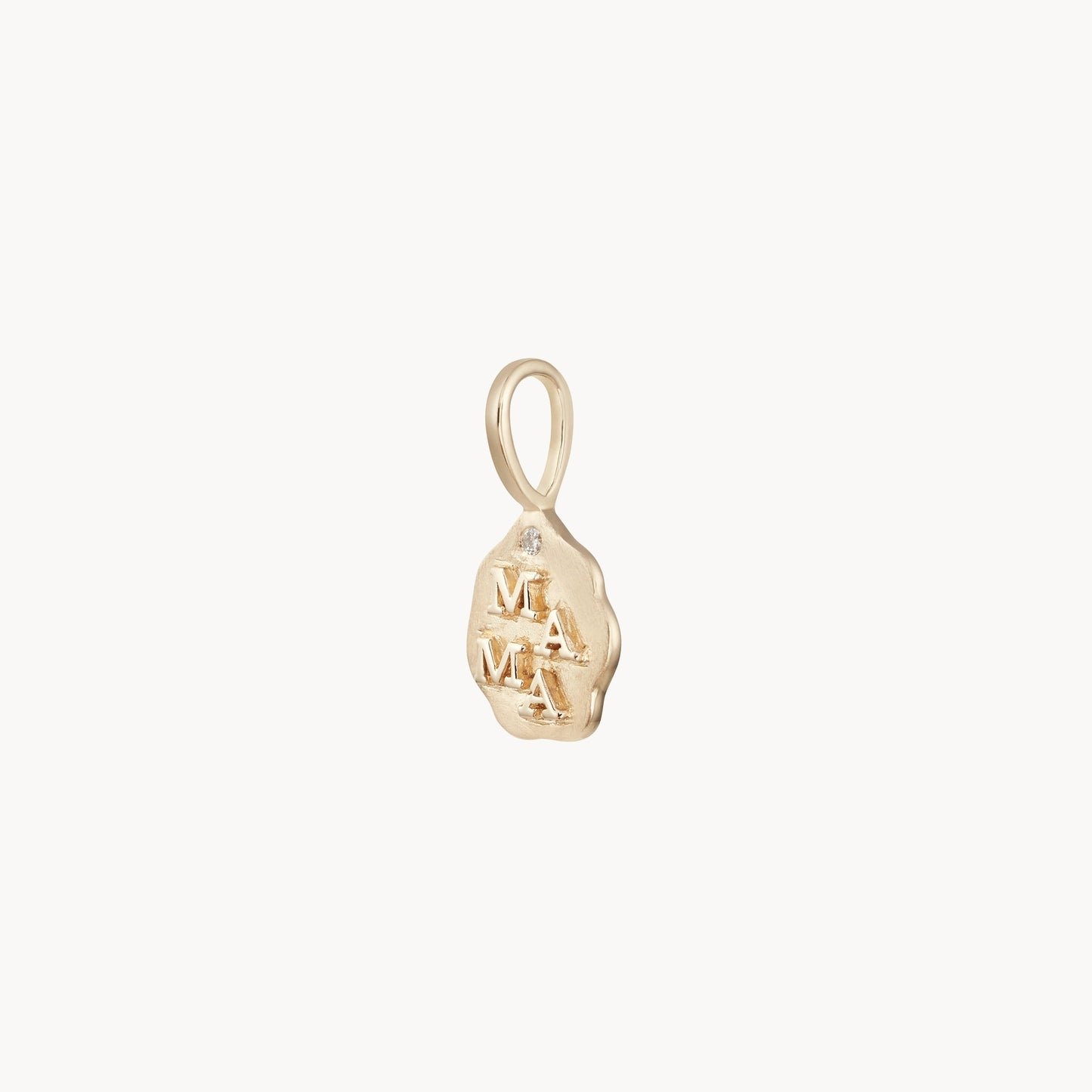 The Mama Charm - Yellow Gold