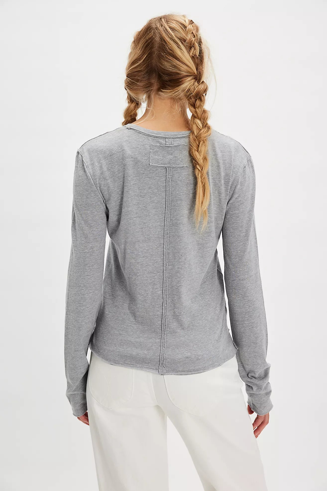 Nova Tee Long Sleeve - Greyhound