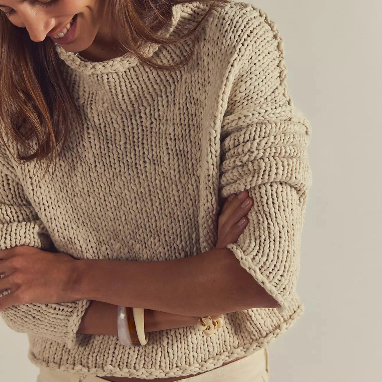 Opal Sweater - Tea