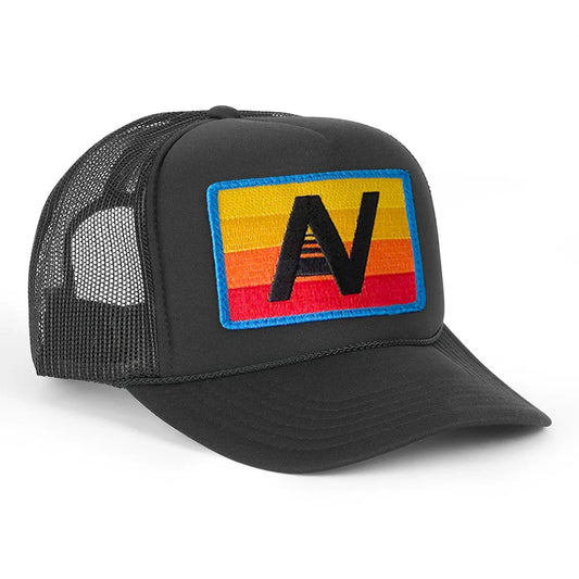 Logo Rainbow Vintage Low Rise - Black
