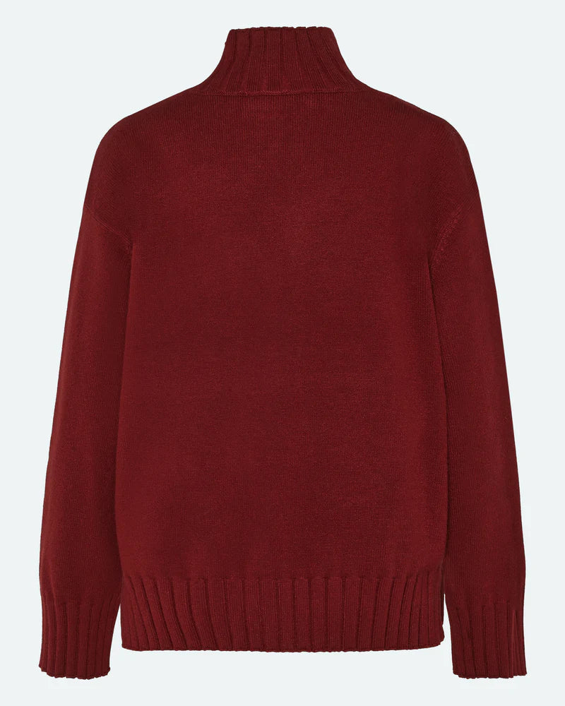 Darcys Turtleneck - Merlot