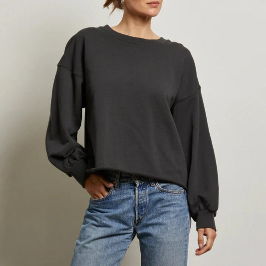 Zayne French Terry - Vintage Black