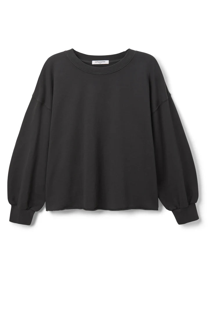 Zayne French Terry - Vintage Black