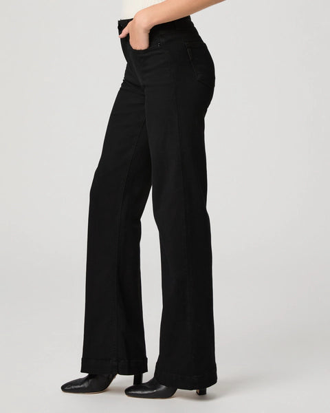 Leenah Wide Leg - Black Shadow