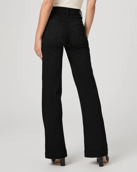 Leenah Wide Leg - Black Shadow