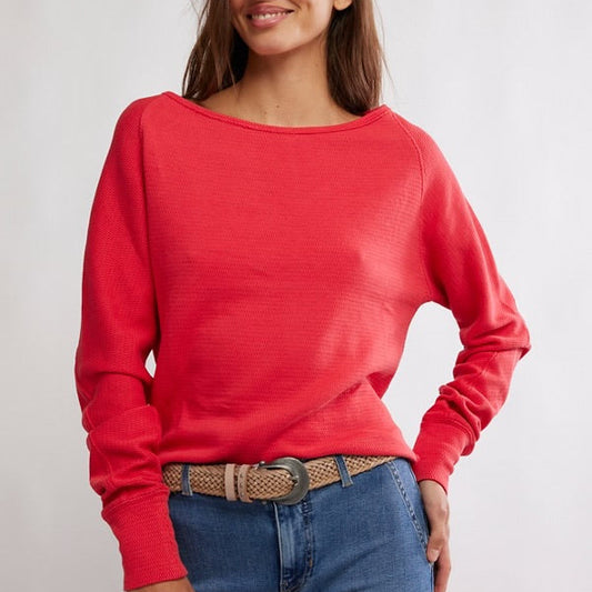 Jess Long Sleeve - Salsa