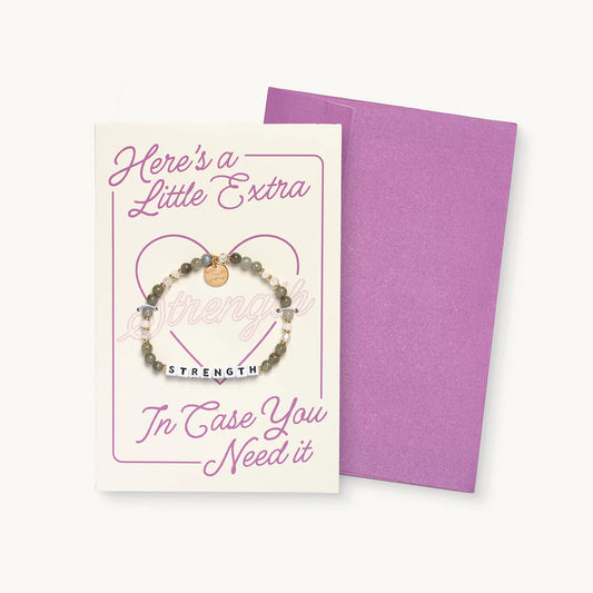 Strength Bracelet Greeting Card
