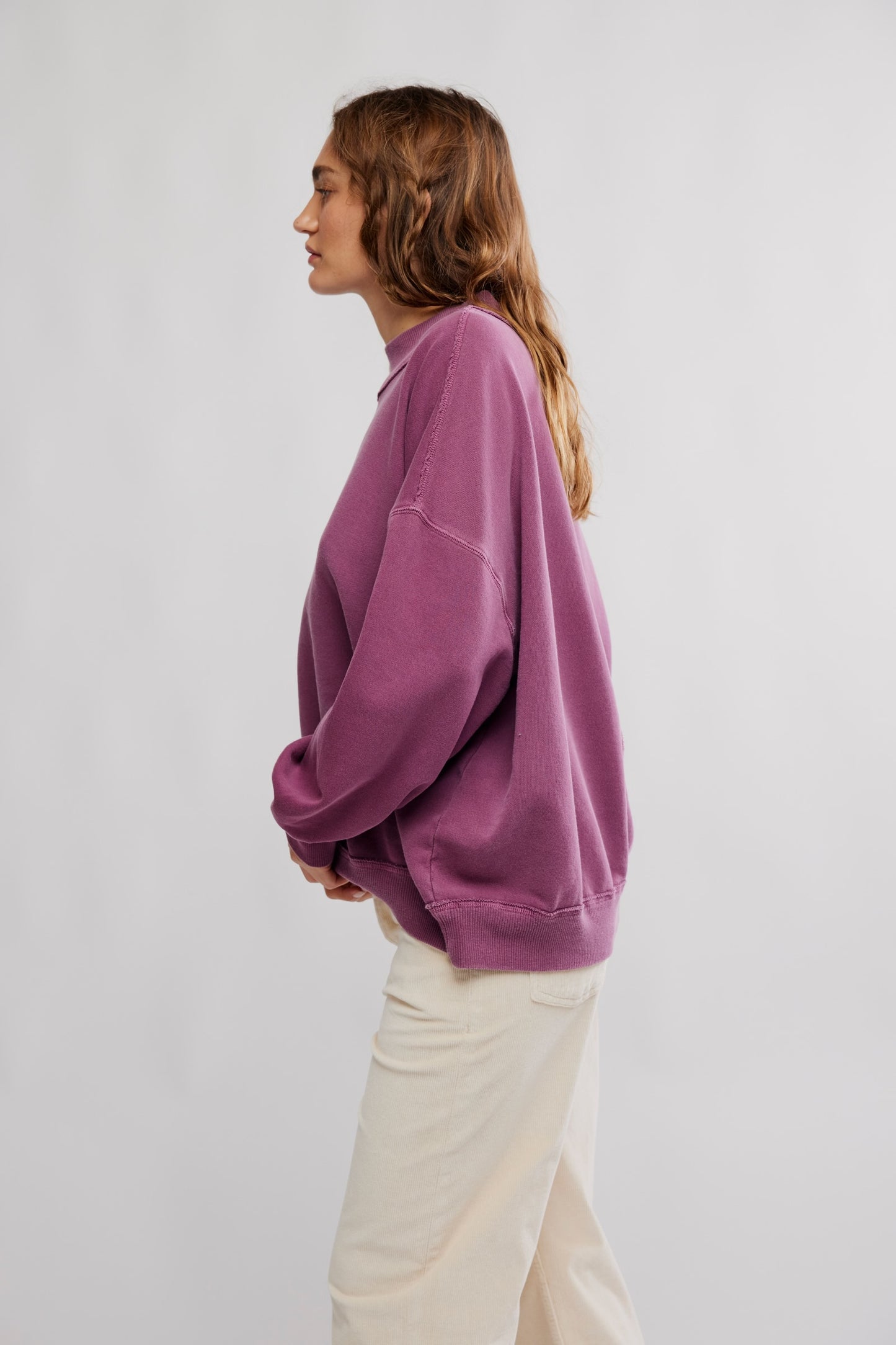 Palm Springs Pullover - Damson