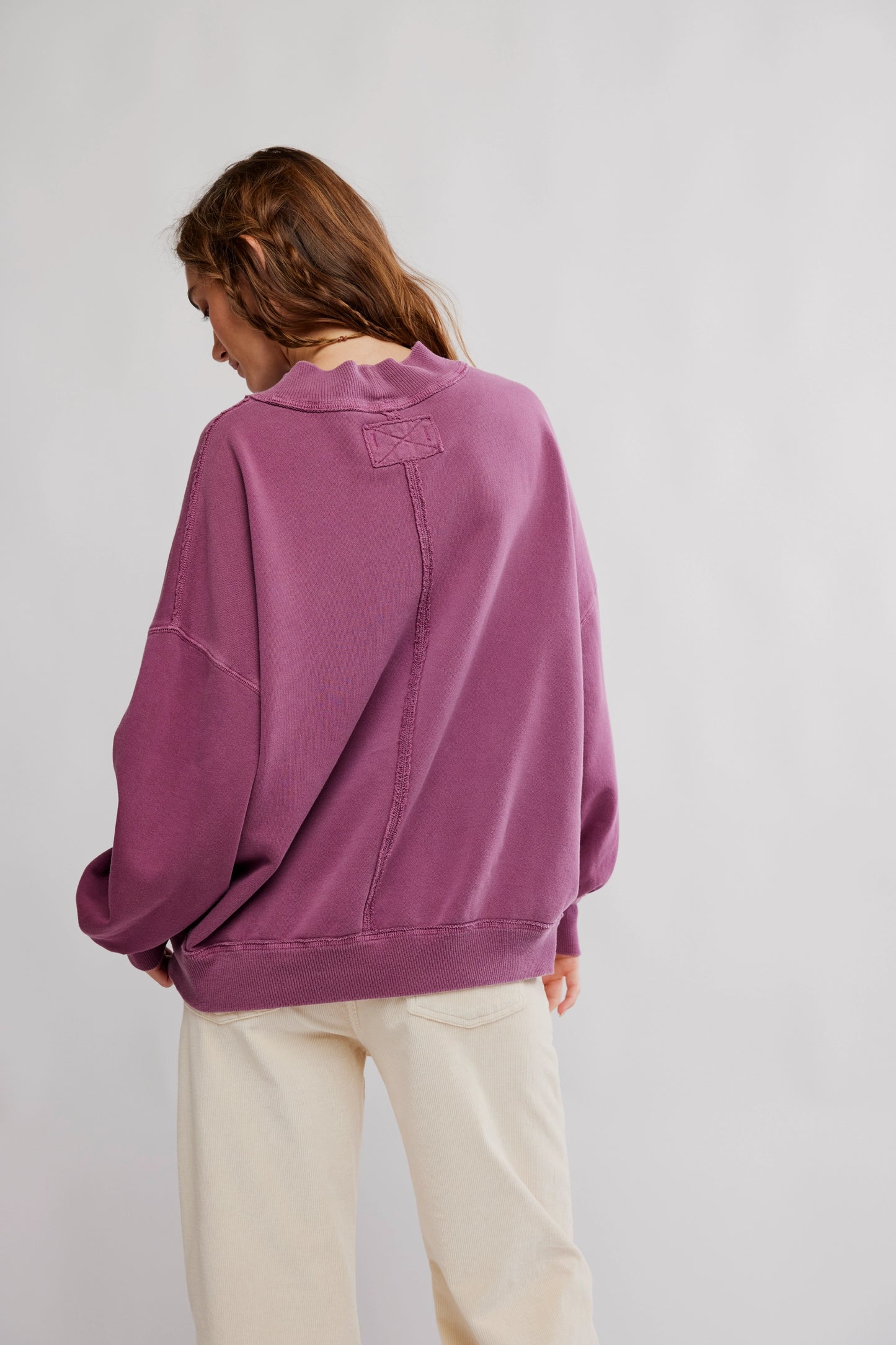 Palm Springs Pullover - Damson