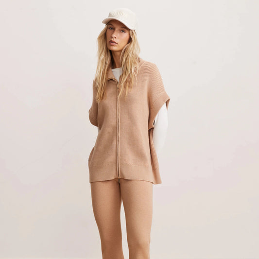 Olly Oversized Spencer - Camel