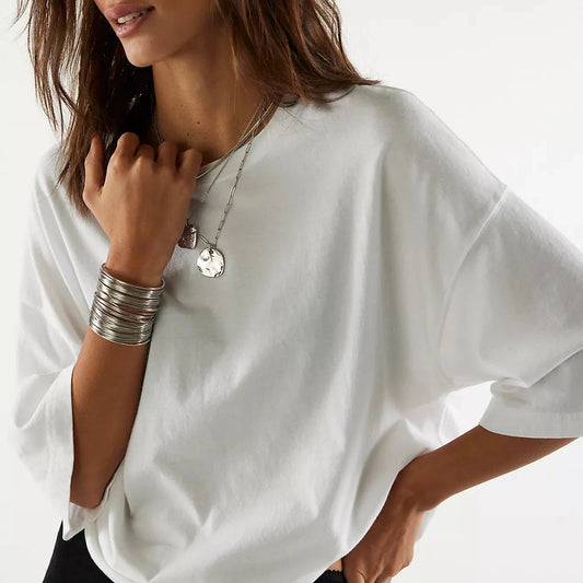 Perfect Oversized Tee - White