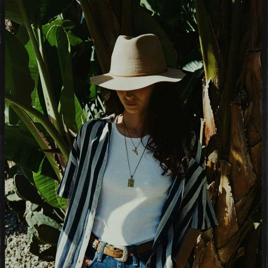 Wesley Fedora - Light Tan