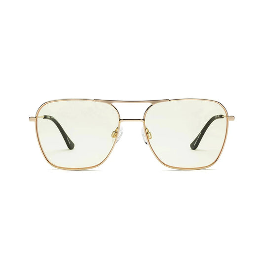 Hooper Reading Glasses - Polished Yellow Gold