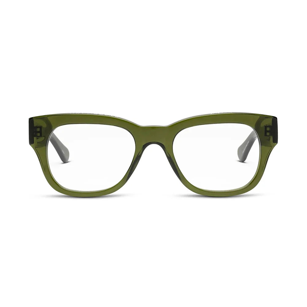Miklos Reading Glasses - Polished Heritage Green