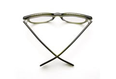 Miklos Reading Glasses - Polished Heritage Green