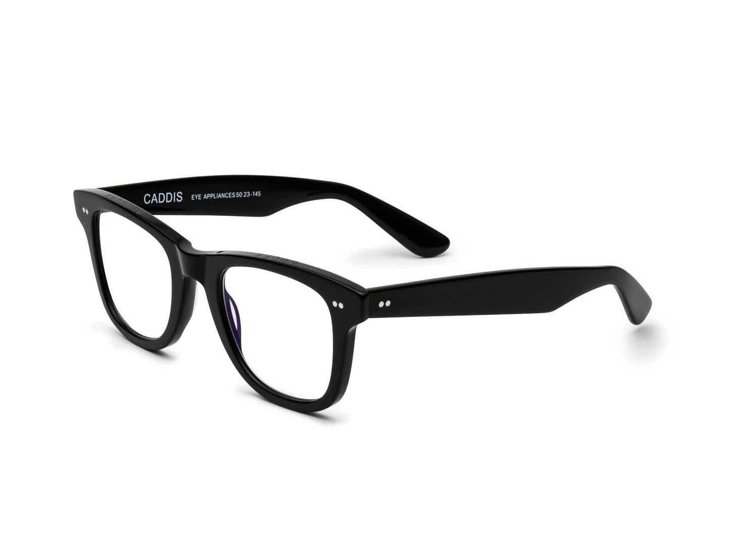 Porgy Backstage Reading Glasses - Gloss Black
