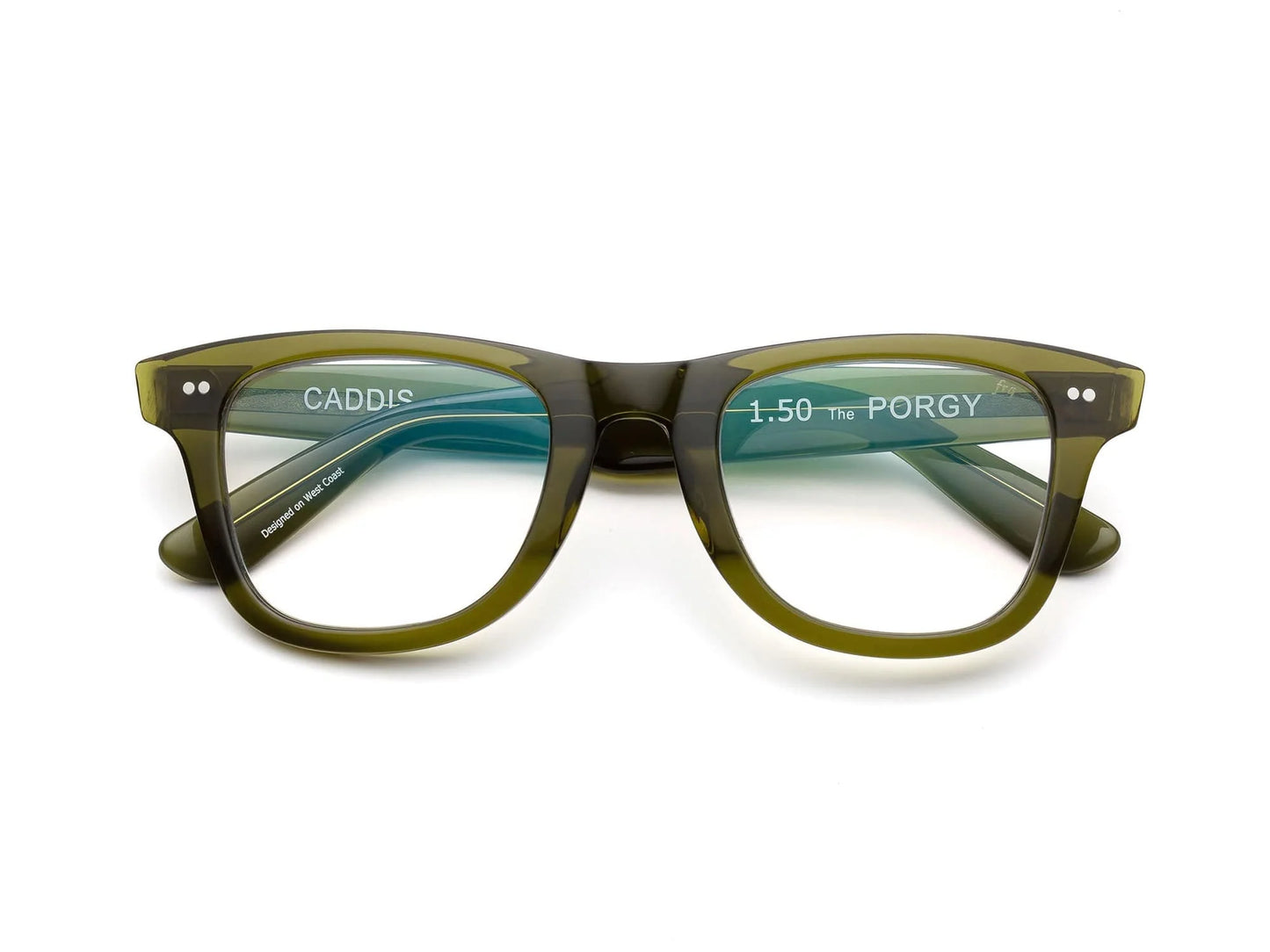 Porgy Backstage Reading Glasses - Heritage Green
